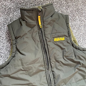 Eddie Bauer Green Reversible Vest‎ Sz 14/16